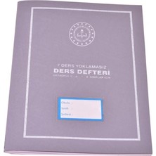 Gülpaş Ders Defteri Yoklamasız 7 Ders 6-7-8 Sınıf Plastik Kapak 25X35