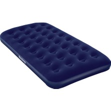 Bestway Tek Kişilik Şişme Yatak – Vinil Kadife Kaplama, Ergonomik ve Taşınabilir, 188x99x22 cm, Yetişkin Kullanımına Uygun