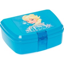 Herevin Frozen Elsa Lisanslı Mavi Beslenme Kutusu