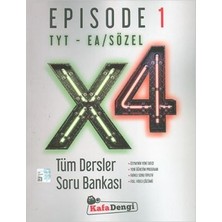 Kafa Dengi Yayınları TYT Ea - Sözel x 4 Tüm Dersler Soru Bankası Episode - 1