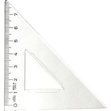 Hatas Öğrenci Gönyesi 45 Derece Plastik 12 Cm 725