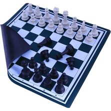 Südor Rulo Satranç Takımı Okul Kullanımına Uygun 32 Parça Ergonomik ve Taşınabilir