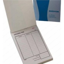 Anonim 8X15,5 Adisyon Fişi Kç.