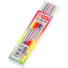 Mikro Rainbow 0,7 mm Kalem Ucu Renkli 24 Adet 60 mm Uzunlukta Tüp İçinde Yumuşak Malzeme