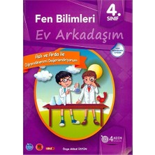 4 Adım Yayınları 4 Adım 4. Sınıf Fen Bilimleri Ev Arkadaşım