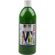 Südor Akrilik Boya 500ml Yeşil Renk Ahşap Ve Plastik Yüzeyler İçin Uygun