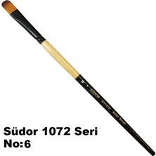 Südor Fırça Sentetik Kedi Dili Seri 1072 No: 6