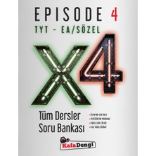 Kafa Dengi Yayınları TYT EA - Sözel x 4 Tüm Dersler Soru Bankası Episode - 4