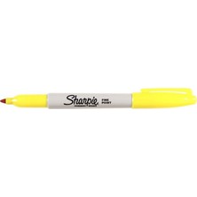 Sharpie Permanent Fine Yuvarlak Uç Koyu Sarı 1836460