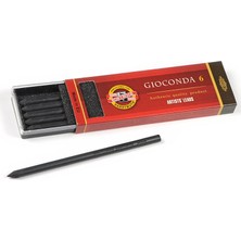 Koh-i-Noor Gioconda Portmin Uç 5-6 mm 6lı 4345/1 Sanatsal Malzeme Çizim İçin Uygun