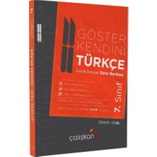 Çalışkan Yayınları 7. Sınıf Türkçe Göster Kendini Zorluluk Dereceli Soru Bankası