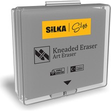 Silka Gri Hamur Silgi 1 Adet Yumuşak Doku ile Hassas Çalışma İçin İdeal Kırtasiye Ürünü