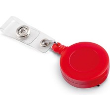 Mas 3532 Plastik Yoyo - Yuvarlak-32Mm-Kancali-Klipsli-Beyaz 25 Li,