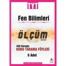 Delta Kültür Yayınevi TYT Fen Bilimleri Ölçüm Serisi 450 Soruyla Konu Tarama Föyleri