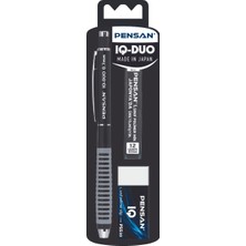 Pensan Versatil 0.7 Iq Duo Silgi+Min Set 4008 - Siyah