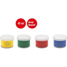 Faber-Castell Parmak Boyası 45 ml.4 Renk