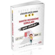Editör Yayınları 8. Sınıf LGS Mantık Muhakeme Soruları Nasıl Çözülür