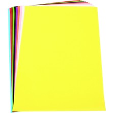 Südor Elişi Kağıdı - 10 Adet Karışık Renk, A4 Boyut, 80 Gram