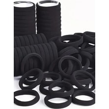 Berry Store 50'li Siyah Havlu Lastik Toka Seti, Kadın Çocuk Mandal Toka, Lastik Toka Seti, Toka Organizer, Toka, Kız Çocuk Toka, Toka Organizer