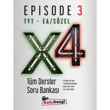 Kafa Dengi Yayınları TYT Ea - Sözel x 4 Tüm Dersler Soru Bankası Episode - 3