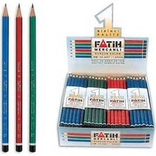 Fatih Mercanlı Kurşun Kalem 144 Adet 12 Düzine Renkli Kalemler Yüksek Kalite ve Yumuşak Uç