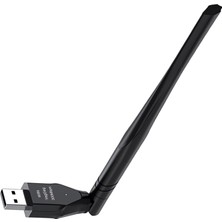 Nisar Store 300 Mbps 2.4ghz/6ghz Dual Band Alıcı Verici USB Wifi 6 Adaptör