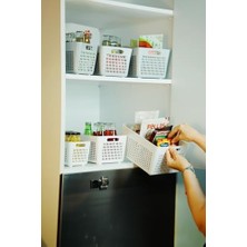 Berry Store 3'lü Orta Boy Lavin Süzgeç (4 Litre) Ekru