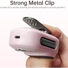 Berry Store Itour-S Taşınabilir Mini Giyilebilir Bluetooth Hoparlör, Büyük Ses ve Punchy Bas, Klipsli Tasarım, IP67 Su Geçirmez ve Toz Geçirmez, 10 Saat Çalma Süresi, Ev, Seyahat, Ofis ve Dış Mekan Için