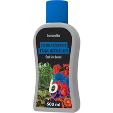 Botanika Çiçekli Çiçeksiz Tüm Bitkiler için Sıvı Besini 600 Ml