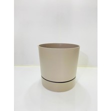 Saksı Dünyası Poliwork Yuvarlak Tabaklı Saksı 5 Lt 205*205 Mm