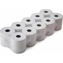 Karpin Yazarkasa Pos Rulosu 56 mm x 16 M 10'lu Paket Beyaz Renkli Yüksek Kalite