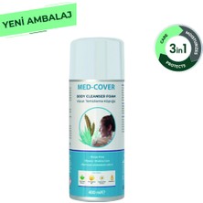 Med-Cover Vücut Temizleme Köpüğü Aerosol 400 ml