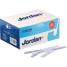 Jordan Hijyenik Ahşap Kürdan 1000 Adet 5 cm