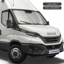Camperial Motokaravan Karavan  Ön ve Yan Camlar için Isı Yalıtım Güneşlik  Iveco Daily