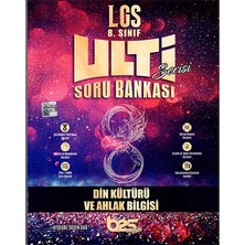 Bes Yayınları 8. Sınıf LGS Din Kültürü ve Ahlak Bilgisi Ulti Soru Bankası Ciltli Kitap