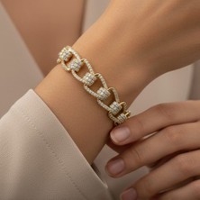 Stil Incisi/ Xupıng Jewelry Arma Taşlı Model Bileklik