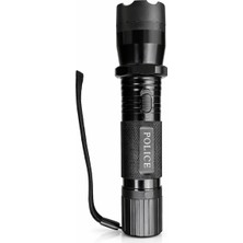 Özkurt Store MF-1280 Şarjlı LED El Feneri Taşınabilir Kompakt Güvenlik Cihazı