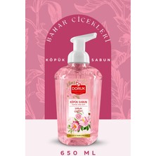 DORUK Köpük Sabun Bahar Çiçekleri 650 Ml Ferahlatıcı ve Rahatlatıcı Özellikli Temizleyici