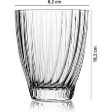 Nisar Store Bouquet Su Bardağı 300 cc 3'lü Pencereli Kutu