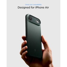 Berry Store Air ile Uyumlu Ince Magsafe Kılıf Thin Fit Hava Kanalı TEKNOLOJISI™ Askeri Sınıf Koruma Magfit Abyss Green Kapak - ACS09917