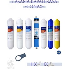 Conax Tüm Kapalı Kasalar Için 7 Aşamalı, Nsf Onaylı, Inline Filtre Seti