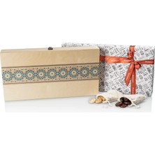 Berry Store Etnik Tasarımlı El Yapımı Modern Ahşap Tavla Seti Ürün Boyutları 25 x 48 x 6,5 cm