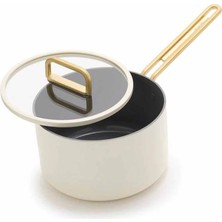 Greenpan Stanley Tucci™ Sos Tenceresi 20 cm Carrara Beyazı