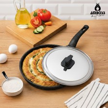Amboss Döküm Granit Kapaklı Börek Tavası 34 cm
