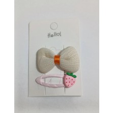 Efela Dünyası Meyve Temalı Fiyonk Toka Seti Renkli