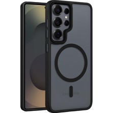 Nisar Store Galaxy S25 Ultra Için Mattpro Serisi ile Uyumlu Ultra Güçlü Yumuşak Silikon Darbeye Dayanıklı Mat Kılıf