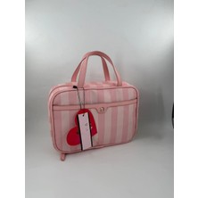 Ges Shop Kadın Pembe Makyaj Çantası