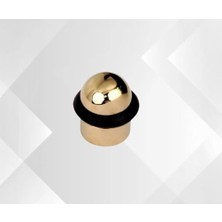 Nisar Store Lüks Kapı Stoperi, Renk, 4cm Yükseklik, Kauçuk Tamponlu, Metal Gövde, Çarpma Önleyici Kapı Durdurucu