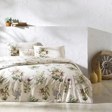 Berry Store Desenli Pamuk Nevresim Takımı, Yeşil, Çift Kişilik