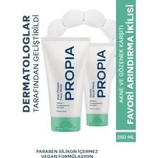 Propia Akne Eğilimli Ciltler İçin Siyah Nokta Karşıtı Ve Gözenek Sıkılaştırıcı Set Havlu Tac Hediyeli